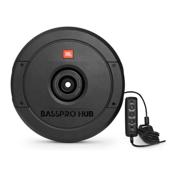 JBL BassPro Hub Sub Spare Wheel Tire Well Active Subwoofer with Remote 200w RMS - CEN