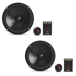 JBL Stage 3 607C 6.5 Inch 2 Way Component Car Door Speaker System 50w RMS