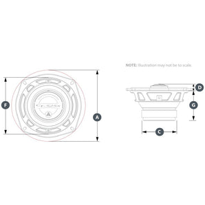 JL Audio C1-525x C1 Series 5.25" 13cm Coaxial Car Door Speakers 50w RMS Pair - CEN
