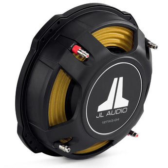 JL Audio 12TW3-D4 12 Inch TW3 Series Shallow Mount Subwoofer Dual 4 ohm 400w RMS - CEN