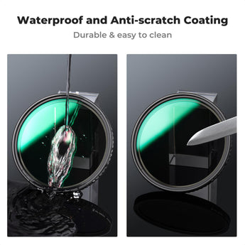 K&F Concept 49mm Variable ND Filter ND8-ND128 VND Nano X Series - CEN
