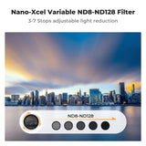 K&F Concept 49mm Variable ND Filter ND8-ND128 VND Nano X Series - CEN
