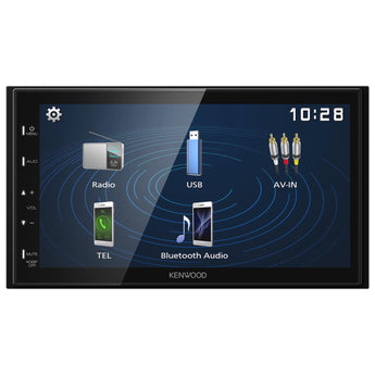 Kenwood DMX129BT Double Din Radio Bluetooth USB Car Stereo 6.8 Inch Screen - CEN