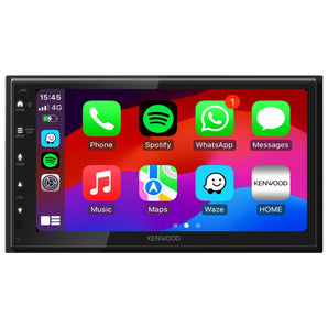 Kenwood DMX5023DABS Apple CarPlay Android DAB Bluetooth Double Din Car Stereo - CEN