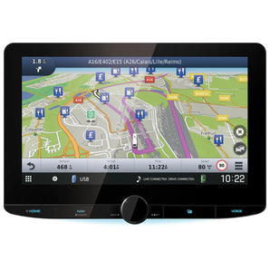 Kenwood DNR992RVS Sat Nav Wireless Apple CarPlay Android DAB Bluetooth Stereo - CEN