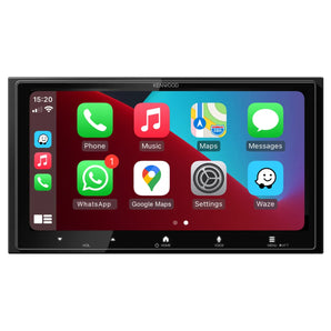 Kenwood DMX7525DABS Wireless Apple CarPlay Android Auto DAB Bluetooth Car Stereo