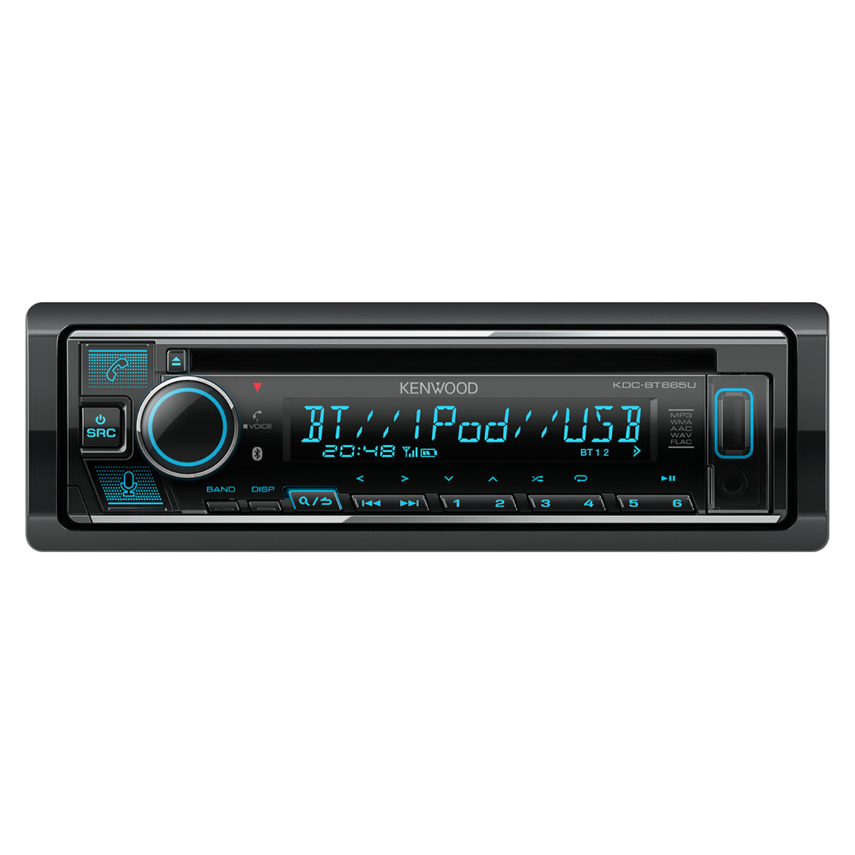 Kenwood KDC-BT665U Car Stereo CD USB Bluetooth Handsfree and Music FM Radio - CEN