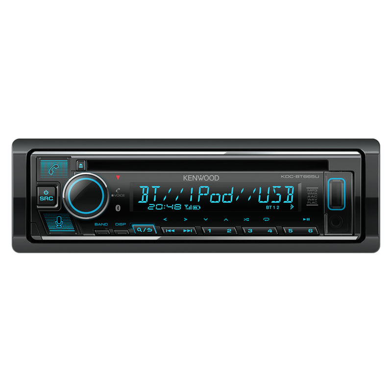 Kenwood KDC-BT665U Car Stereo CD USB Bluetooth Handsfree and Music FM Radio