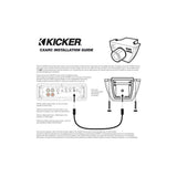 Kicker CXARC Remote Bass Control for CX, DX, PX and KEY500.1 Series Amplifiers - CEN