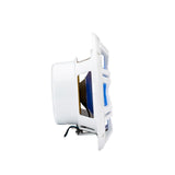 Kicker Marine KA49KM604WL Speakers KM 6.5" Coaxial White LED Grills Boat Rib 50w-3