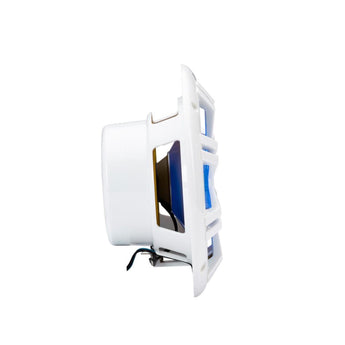 Kicker Marine KA49KM604WL Speakers KM 6.5" Coaxial White LED Grills Boat Rib 50w-3