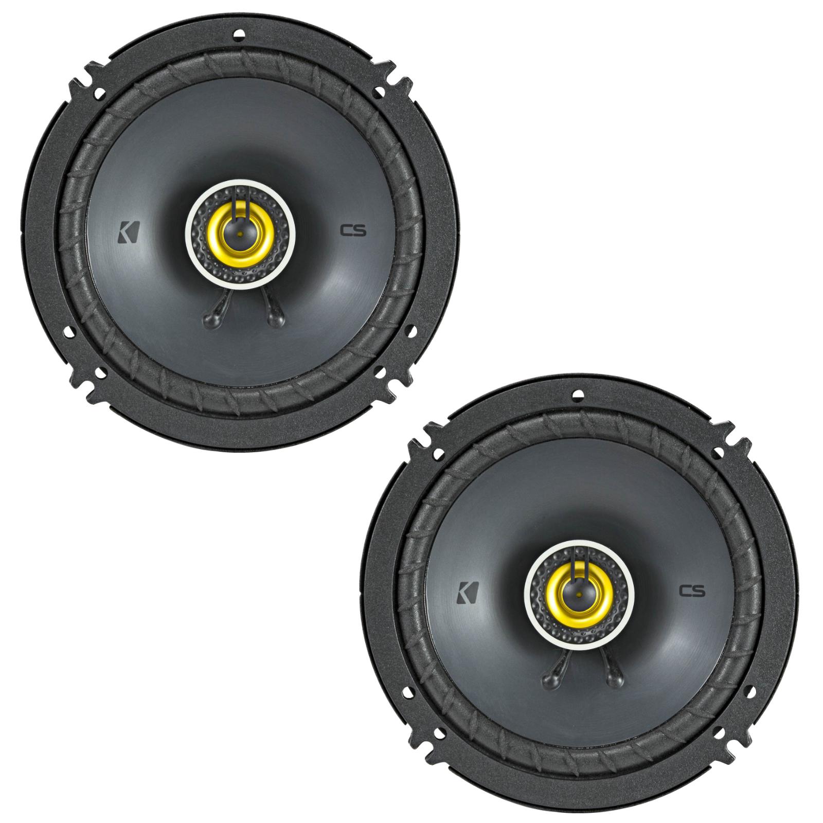 Sando Tech 8-Piece 6.5" RGB LED Speaker Ring Lights | Bluetooth & Remote Control Car Audio Lighting Kit | Universal Fit
