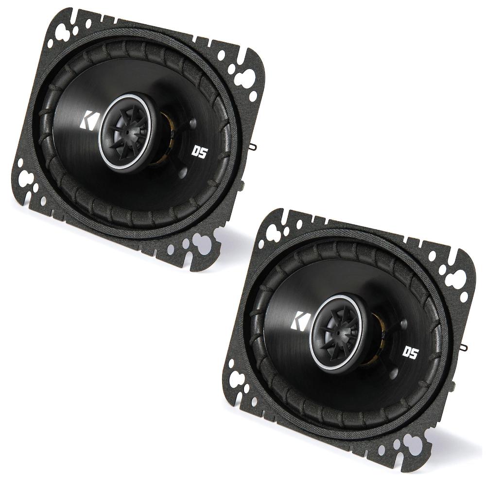 Kicker DSC4604 DS Series 4x6" 2 Way Car Door Shelf Coaxial Speakers 30w RMS - CEN