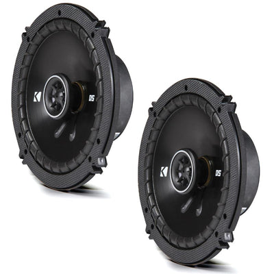 Kicker 43DSC6504 DS Series 6.5" 16.5cm 2 Way Car Door Coaxial Speakers 60w RMS