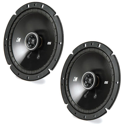 Kicker 43DSC6704 DS Series 6.75" 16.5cm 2 Way Car Door Coaxial Speakers 60w RMS