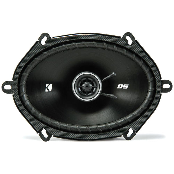 Kicker DSC6804 DS Series 6x8" 2 Way Car Door Shelf Coaxial Speakers 50w RMS - CEN