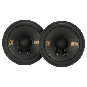 Kicker KSC270 KS Series 2.75" 8cm 2 Way Car Door Dash Coaxial Speakers 50w RMS - CEN