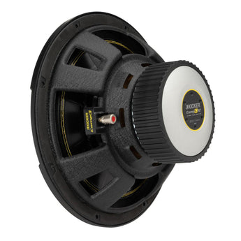 Kicker 50CWCS124 Sub CompC 12 Inch Single Voice Coil Car Subwoofer 4Ohm 300w RMS - CEN