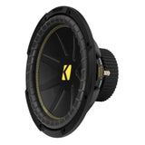 Kicker 50CWCS124 Sub CompC 12 Inch Single Voice Coil Car Subwoofer 4Ohm 300w RMS - CEN