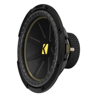 Kicker 50CWCS124 Sub CompC 12 Inch Single Voice Coil Car Subwoofer 4Ohm 300w RMS - CEN