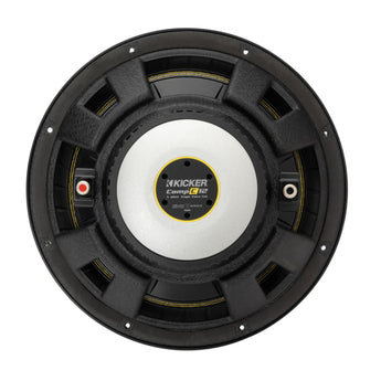 Kicker 50CWCS124 Sub CompC 12 Inch Single Voice Coil Car Subwoofer 4Ohm 300w RMS - CEN