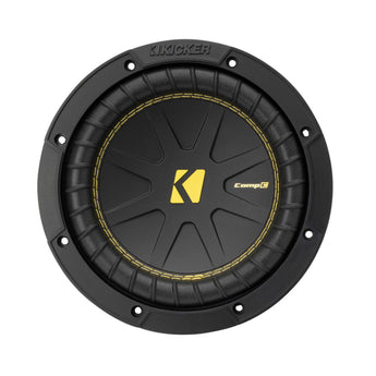 Kicker 50CWCS84 Sub CompC 8 Inch Single Voice Coil Car Subwoofer 4Ohm 200w RMS - CEN