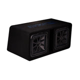 Kicker 44DL7S122 Dual 12 Inch L7S Subwoofer Solo Baric Loaded Enclosure 1500w - CEN