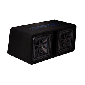 Kicker 44DL7S122 Dual 12 Inch L7S Subwoofer Solo Baric Loaded Enclosure 1500w - CEN