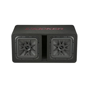 Kicker 45DL7R122 Dual 12 Inch L7R Ported Loaded Subwoofer Enclosure 1200w RMS - CEN