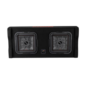 Kicker 49DL7TDF122 Dual 12 Inch L7T Subwoofer Down Firing Loaded Enclosure 1200w - CEN