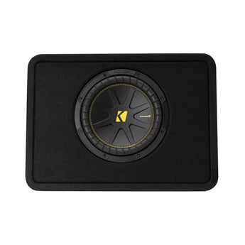 Kicker 50TCWC102 Sub 10 Inch CompC Thin Profile Loaded Subwoofer Enclosure 300w - CEN