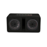 Kicker 48DCWR102 Dual 10 Inch CompR Ported Loaded Subwoofer Enclosure 800w RMS - CEN