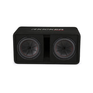 Kicker 48DCWR102 Dual 10 Inch CompR Ported Loaded Subwoofer Enclosure 800w RMS - CEN