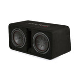 Kicker 48DCWR102 Dual 10 Inch CompR Ported Loaded Subwoofer Enclosure 800w RMS - CEN