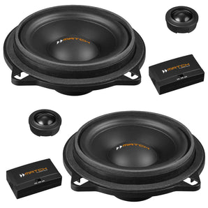 Match UP C42BMW-FRT.1 BMW 1, 2, 3, 4, 5, X Series 4 Inch Component Speakers 60w - CEN
