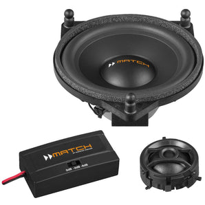 Match UP C42MB-FRT Mercedes C & E Class 2 Way 4 Inch Component Car Speakers 60w - CEN