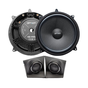 Option Audio MB-W907 Set Plug & Play Component Speakers Mercedes Sprinter W907