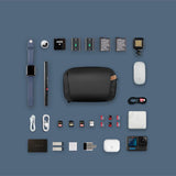 PGYTECH Mini Tech Organizer Travel Pouch Bag for Cables & Accessories Smoky Grey-1