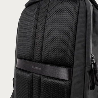 Moment Everything Backpack 21L Overnight Black Work Travel Tech Organiser Bag - CEN