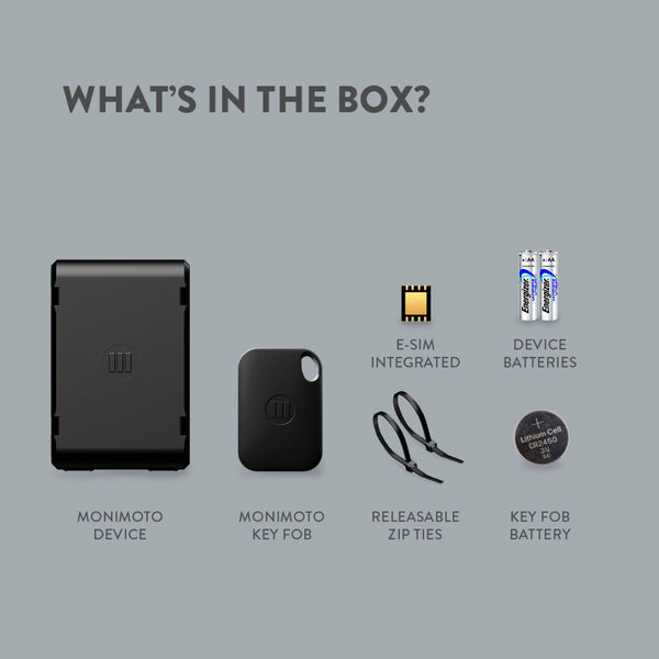 Monimoto 7 Anti-Theft Vehicle GPS Tracker & Alarm Wireless