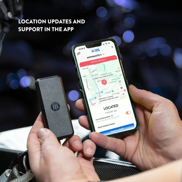 Monimoto 9 Anti-Theft Vehicle GPS Tracker & Alarm Wireless