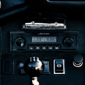 RetroSound Monza Motor 1 Bluetooth FM AM Classic Car Stereo