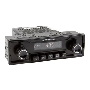 RetroSound Monza Motor 1 Bluetooth FM AM Classic Car Stereo