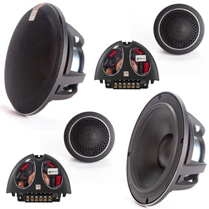 Morel Hybrid 62 2 Way Car Component Speakers MW Woofers MT300 Tweeters 140w RMS - CEN