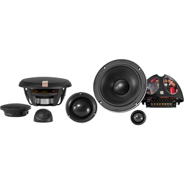 Morel Hybrid 63 3 Way Car Component Speakers MW Woofers MT300 Tweeters 140w RMS - CEN