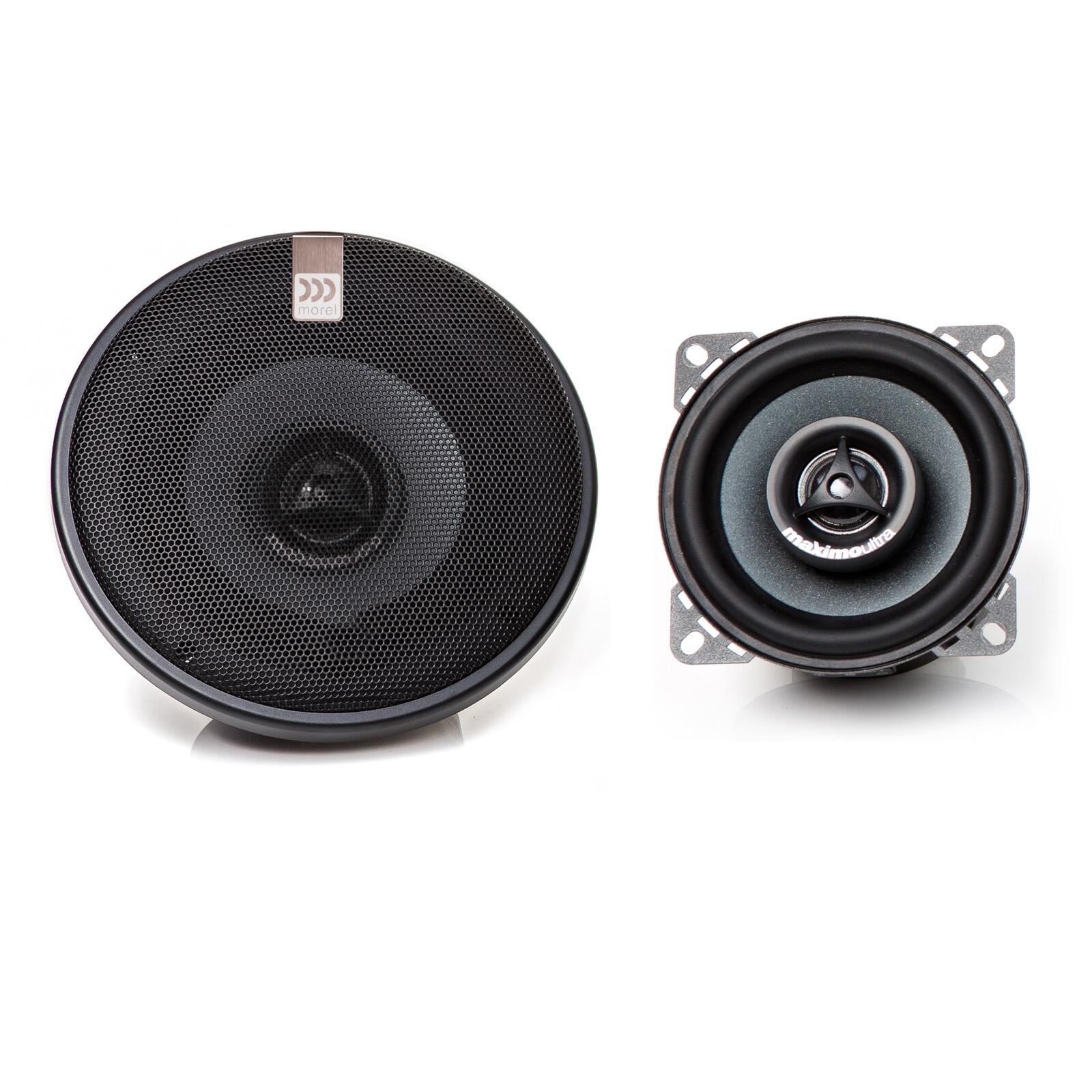 Morel Maximo Ultra 402 MKII 4 Inch 2 Way Coaxial Car Van Door Speakers ...