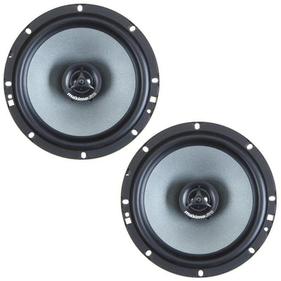 Morel Maximo Ultra 602 MKII 6.5 Inch 2 Way Coaxial Car Van Door Speakers 90w RMS