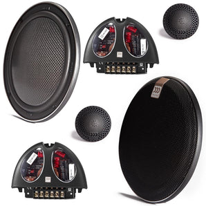Morel Virtus Nano Carbon 62 2 Way Shallow Mount Component Speakers 100w RMS - CEN