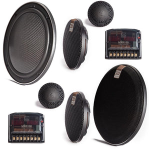 Morel Virtus Nano Carbon 63 3 Way Shallow Mount Component Speakers 100w RMS - CEN