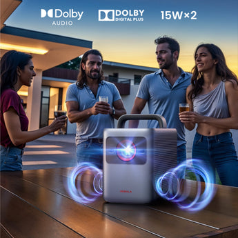 Nebula Cosmos 4K SE Google TV HybridBeam Laser+LED Portable 200 Inch Projector - CEN